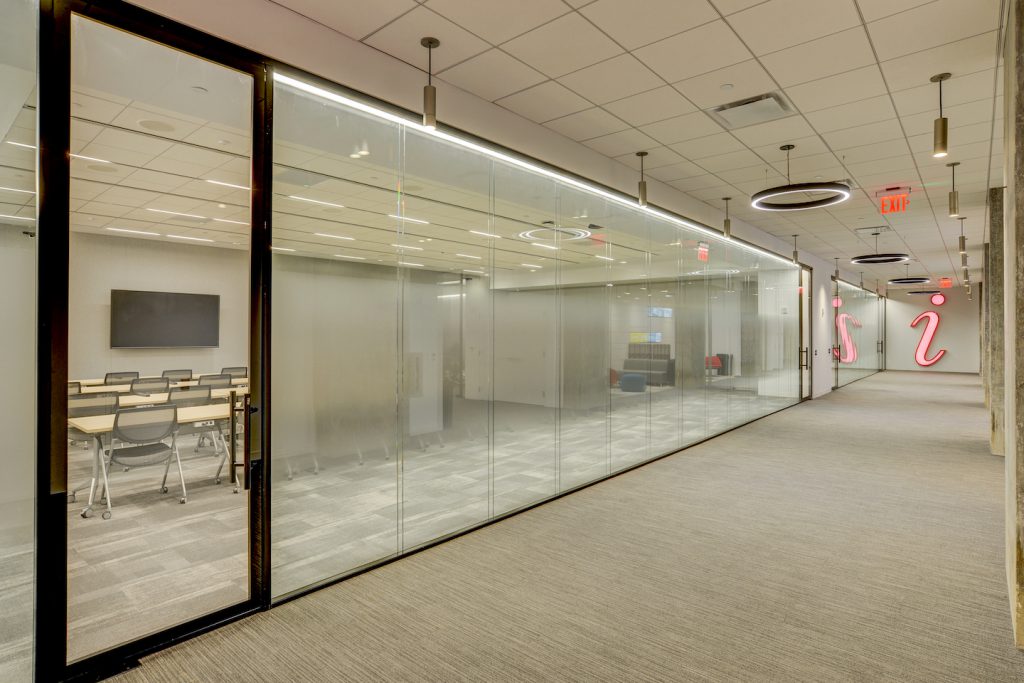 DG Series Glass Office Hallway 