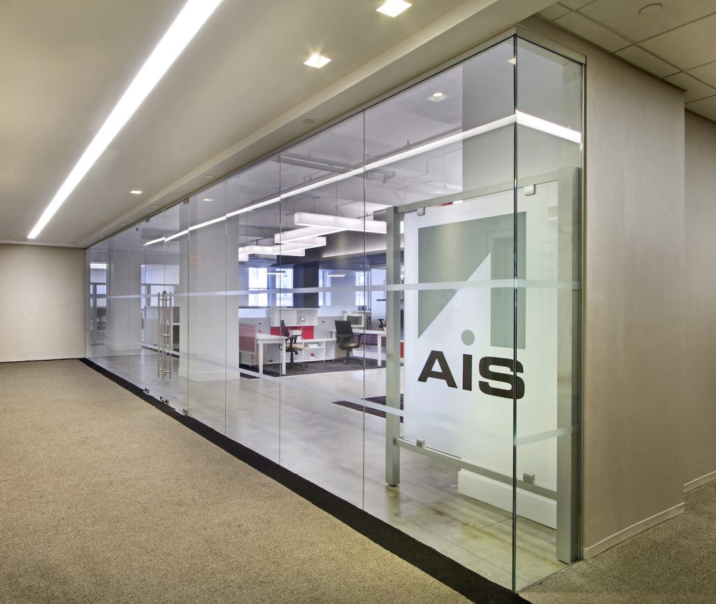 AIS Installation of LP Architectural Glass Walls 