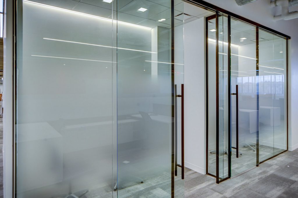 LP Frosted Glass Wall Systems 