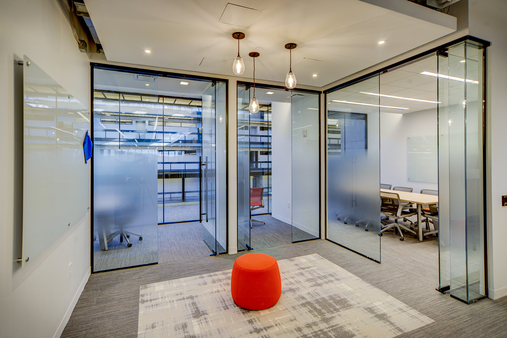 3 Glass Office Cubicles